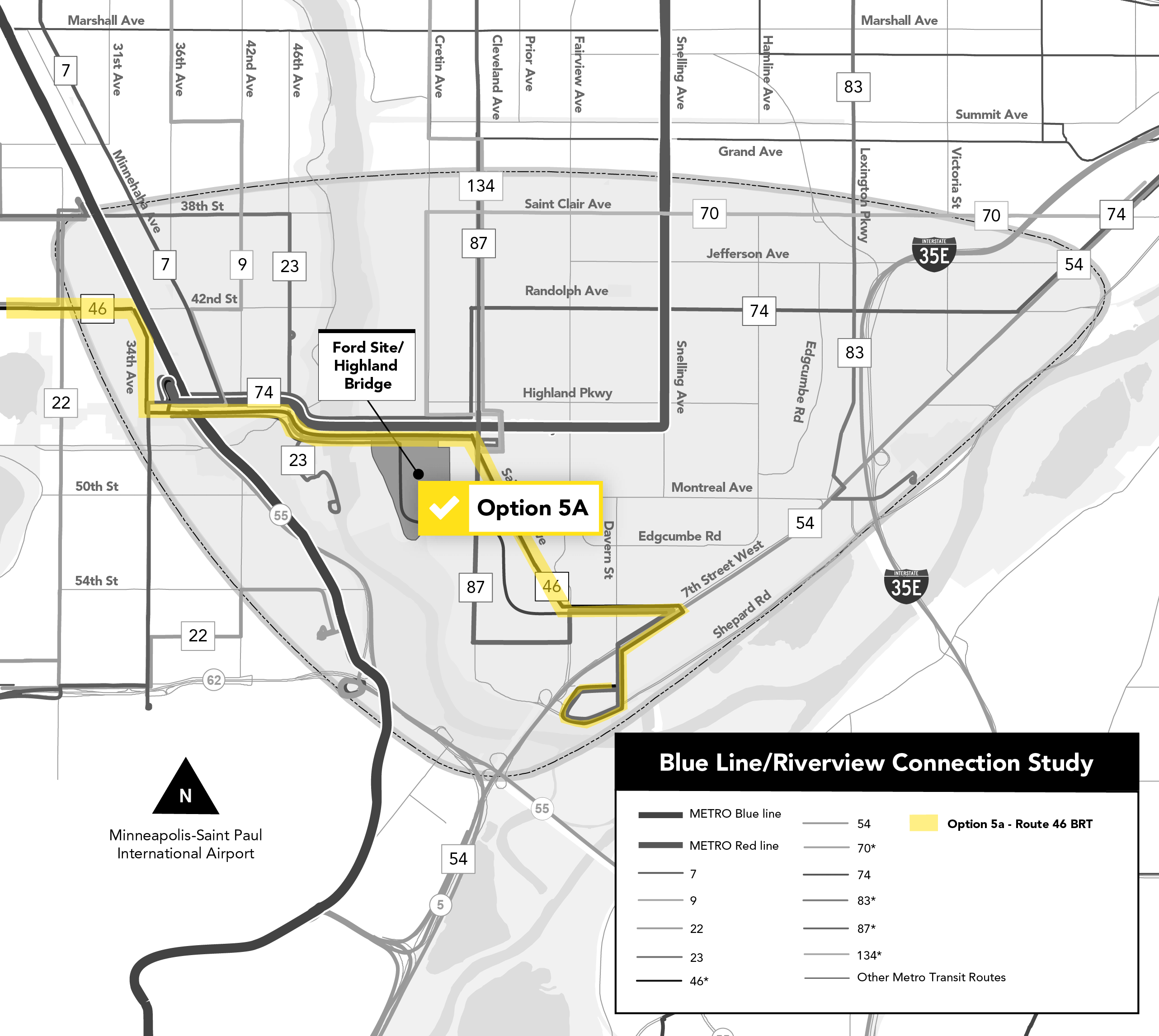 High-level study area map